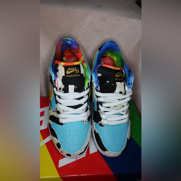 NIKE SB DUNKS LOW - BEN & JERRYS CHUNKY DUNKY - Picture 2 of 10